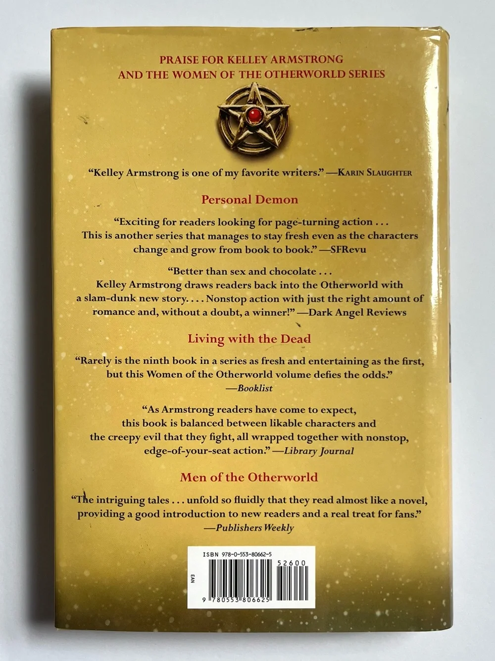 EUC Frostbitten Kelley Armstrong Paranormal Fiction Urban Fantasy Hardcover Book